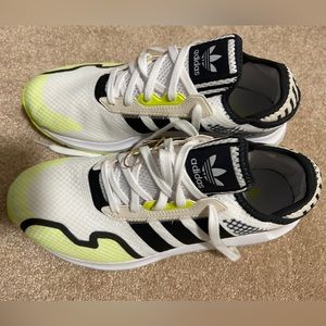 Size 8.5- adidas Swift Run X White Solar Yellow 2021